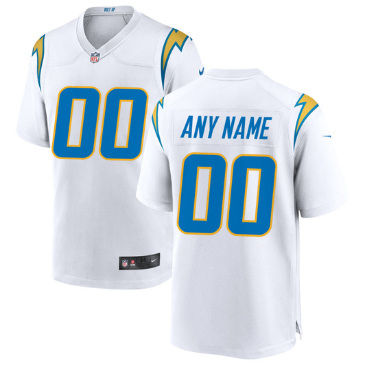 [FULLY STITCHED] Los Angeles Chargers White Limited Football Jersey 