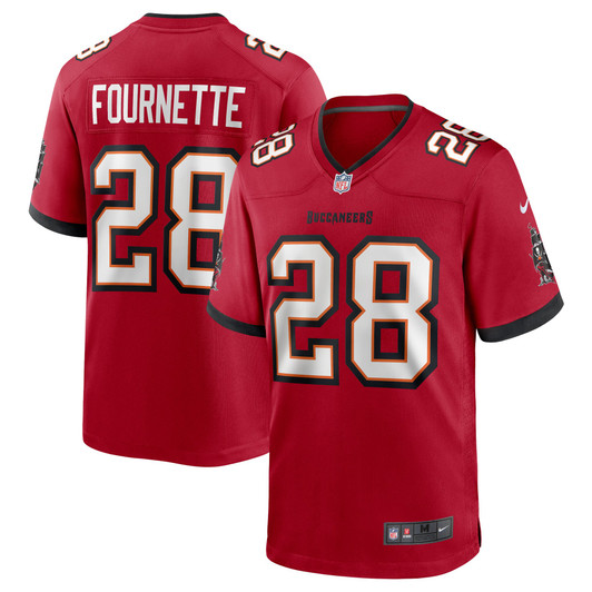 [FULLY STITCHED] Tampa Bay Buccaneers Leonard Fournette Red Style 5 Limited Football Jersey 