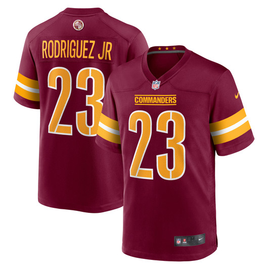 [FULLY STITCHED] Washington Commanders Chris Rodriguez Jr Burgundy Limited Football Jersey 