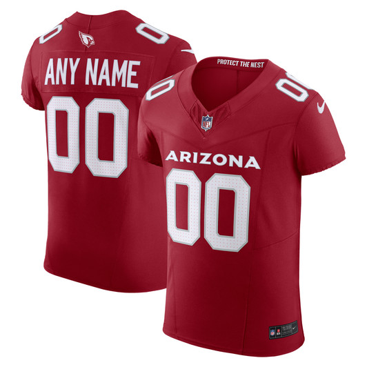 [FULLY STITCHED] Arizona Cardinals Cardinal Style 7 Limited Football Jersey 