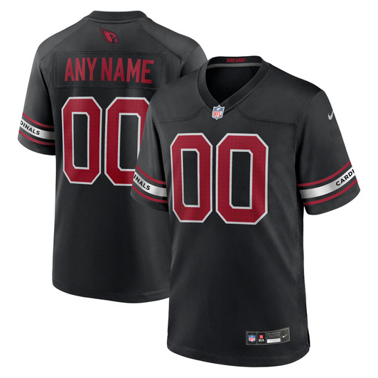 [FULLY STITCHED] Arizona Cardinals Alternate American Black Limited Football Jersey 
