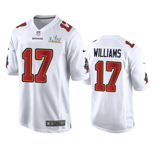 [FULLY STITCHED] Tampa Bay Buccaneers Doug Williams Super Bowl LV White Limited Football Jersey 