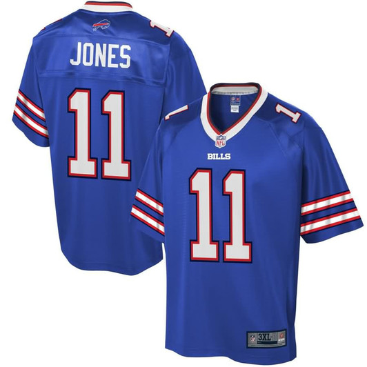 [FULLY STITCHED] Buffalo Bills Zay Jones American Royal Limited Football Jersey 