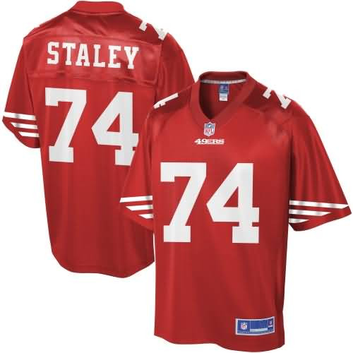 [FULLY STITCHED] San Francisco 49ers Joe Staley Limited Football Jersey 