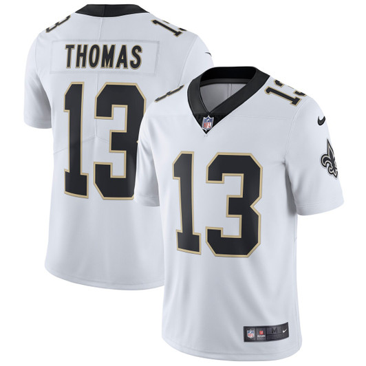 [FULLY STITCHED] New Orleans Saints Michael Thomas White Style 2 Limited Football Jersey 