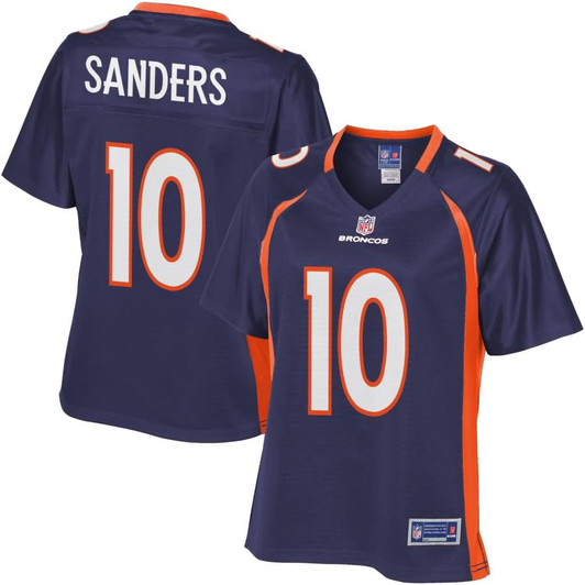 [FULLY STITCHED] Denver Broncos Emmanuel Sanders Alternate Limited Football Jersey 