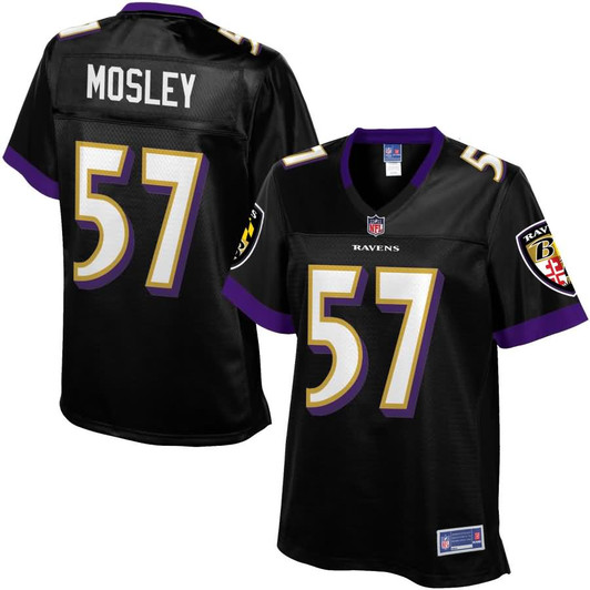 [FULLY STITCHED] Baltimore Ravens Cj Mosley Alternate Limited Football Jersey 