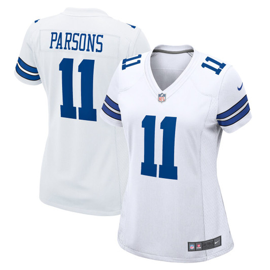 [FULLY STITCHED] Dallas Cowboys Micah Parsons Gridiron White Limited Football Jersey 