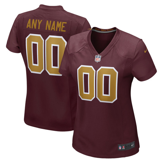 [FULLY STITCHED] Washington Football Team Alternate Burgundy Limited Football Jersey 