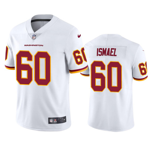 [FULLY STITCHED] Washington Football Team Keith Ismael White Limited Football Jersey 