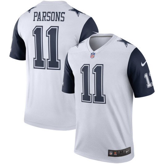 [FULLY STITCHED] Dallas Cowboys Micah Parsons Alternate Gridiron White Limited Football Jersey 