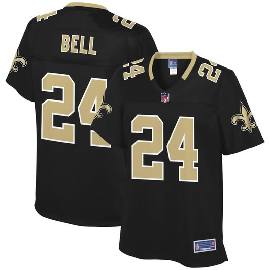 [FULLY STITCHED] New Orleans Saints Vonn Bell Black Limited Football Jersey 