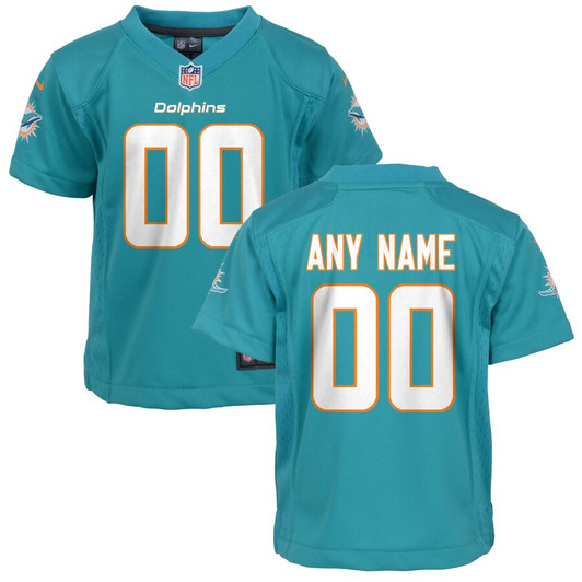 [FULLY STITCHED] Miami Dolphins 2018 Aqua Limited Football Jersey 