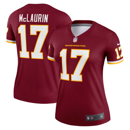 [FULLY STITCHED] Washington Football Team Terry Mclaurin Burgundy Limited Football Jersey 