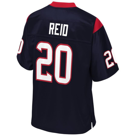 [FULLY STITCHED] Houston Texans Justin Reid Navy Limited Football Jersey 