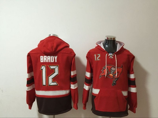 [FULLY STITCHED] #12 Tampa Bay Buccaneers Tom Brady 2020 Garnet Limited Football Jersey 