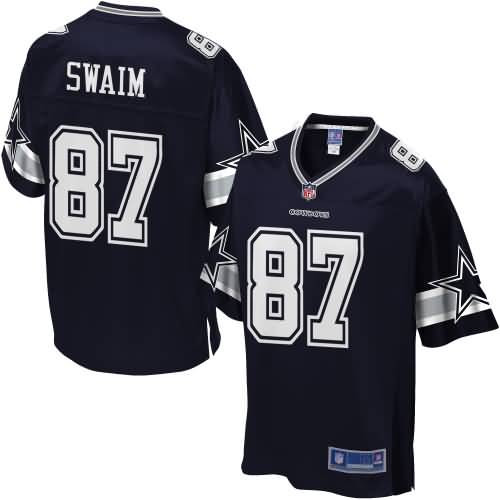 [FULLY STITCHED] Dallas Cowboys Geoff Swaim Style 2 Limited Football Jersey 