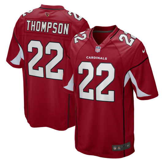 [FULLY STITCHED] Arizona Cardinals Deionte Thompson Cardinal Limited Football Jersey 