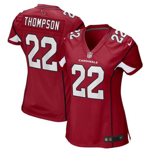 [FULLY STITCHED] Arizona Cardinals Deionte Thompson Cardinal Style 2 Limited Football Jersey 