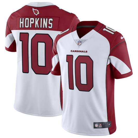 [FULLY STITCHED] Arizona Cardinals Deandre Hopkins White Style 6 Limited Football Jersey 