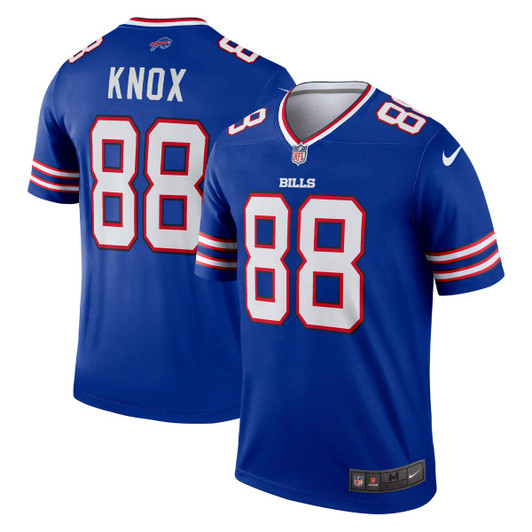 [FULLY STITCHED] Buffalo Bills Dawson Knox Royal Style 9 Limited Football Jersey 