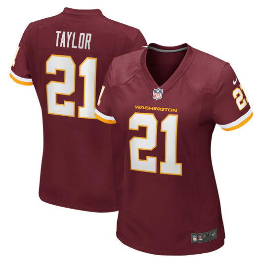 [FULLY STITCHED] Washington Football Team Sean Taylor Retired Burgundy Style 2 Limited Football Jersey 