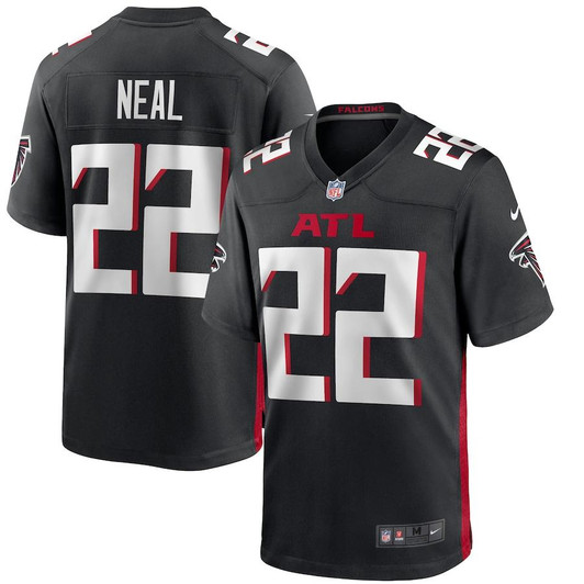 [FULLY STITCHED] Atlanta Falcons Keanu Neal Black Limited Football Jersey 