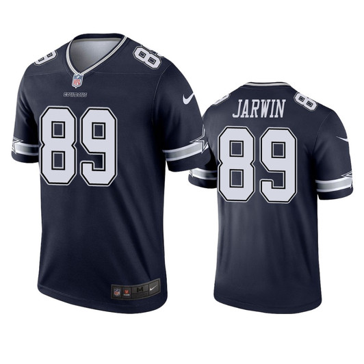 [FULLY STITCHED] #89 Dallas Cowboys Blake Jarwin Color Rush Navy Limited Football Jersey 