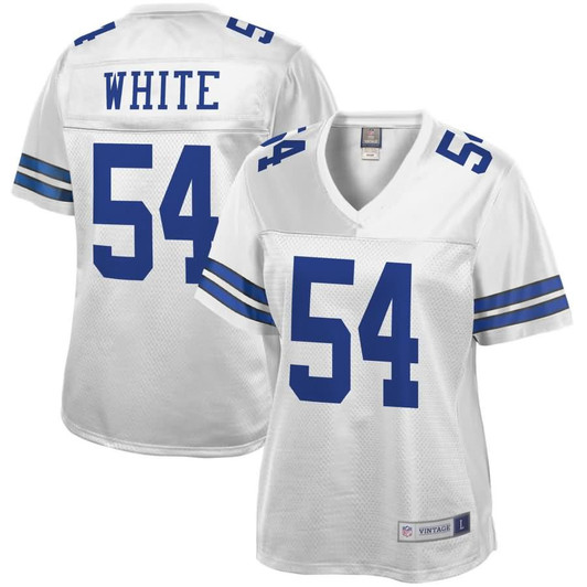 [FULLY STITCHED] Dallas Cowboys Randy White White Limited Football Jersey 