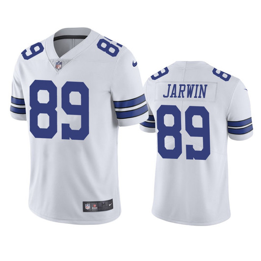 [FULLY STITCHED] Dallas Cowboys Blake Jarwin White Limited Football Jersey 
