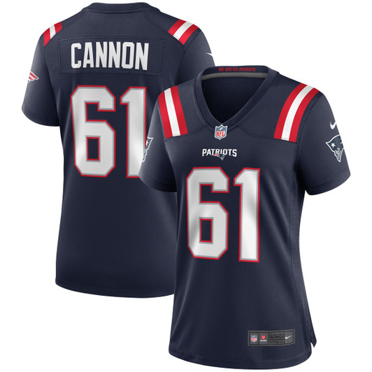 [FULLY STITCHED] New England Patriots Marcus Cannon Gridiron Navy Limited Football Jersey 
