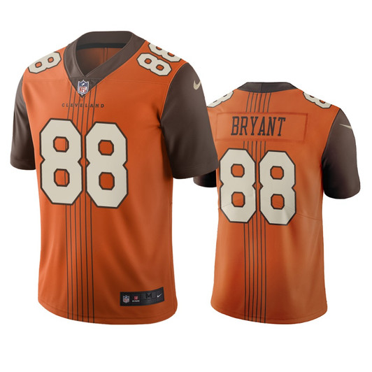 [FULLY STITCHED] Cleveland Browns Harrison Bryant Brown City Edition Limited Football Jersey 