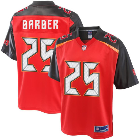 [FULLY STITCHED] Tampa Bay Buccaneers Peyton Barber Red Limited Football Jersey 