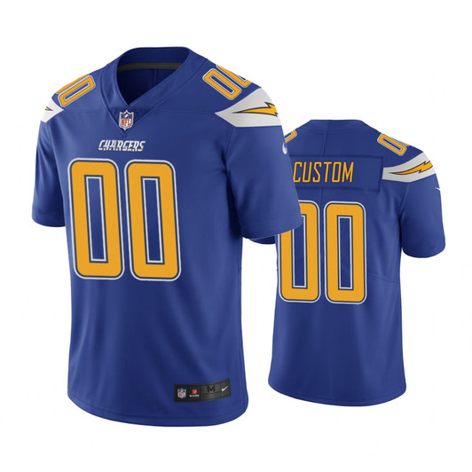 [FULLY STITCHED] Los Angeles Chargers Royal Color Rush Limited Football Jersey 