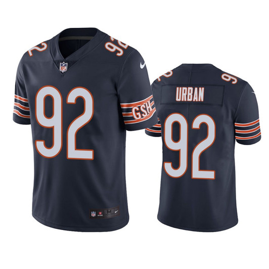 [FULLY STITCHED] Chicago Bears Brent Urban Navy Limited Football Jersey 
