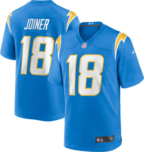 [FULLY STITCHED] Los Angeles Chargers Charlie Joiner American Powder Blue Limited Football Jersey 