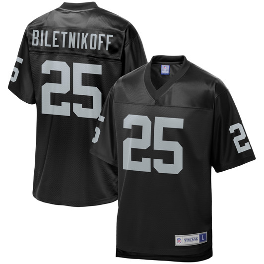 [FULLY STITCHED] Las Vegas Raiders Fred Biletnikoff Black Style 4 Limited Football Jersey 