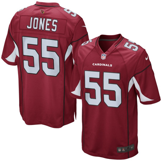 [FULLY STITCHED] Arizona Cardinals Chandler Jones Cardinal Limited Football Jersey 