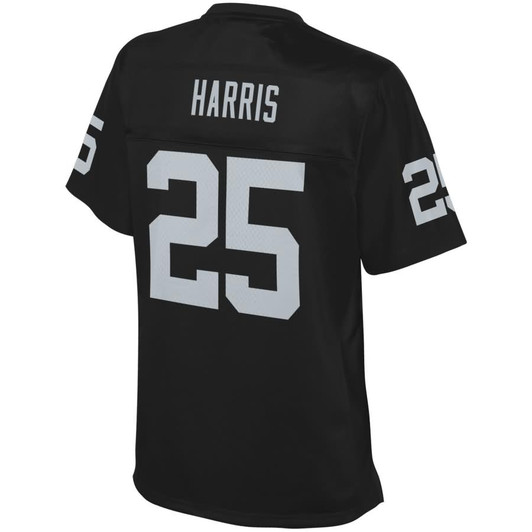 [FULLY STITCHED] Oakland Raiders Erik Harris Black Limited Football Jersey 