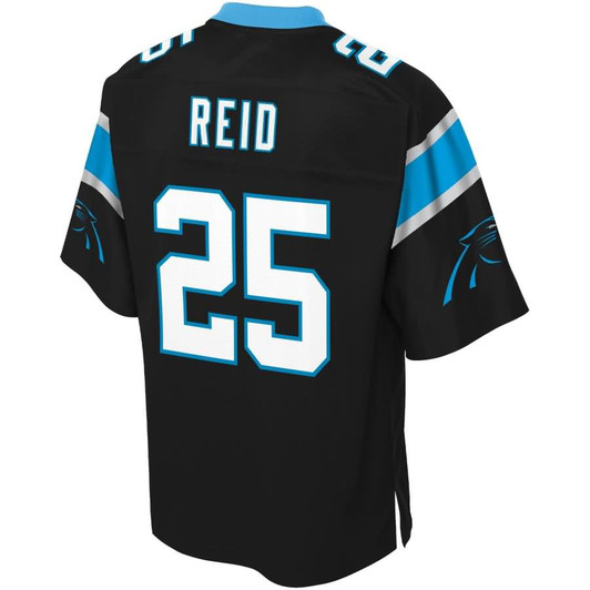 [FULLY STITCHED] Carolina Panthers Eric Reid Black Style 2 Limited Football Jersey 