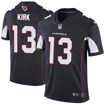 [FULLY STITCHED] #13 Arizona Cardinals Christian Kirk Black Alternate Limited Football Jersey 