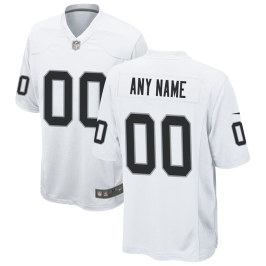 [FULLY STITCHED] Las Vegas Raiders American White Limited Football Jersey 