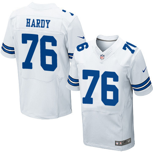 [FULLY STITCHED] #76 Dallas Cowboys Greg Hardy White Limited Football Jersey 