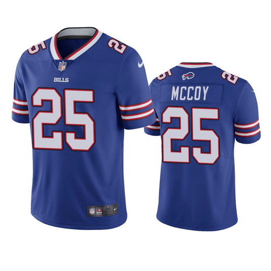 [FULLY STITCHED] Buffalo Bills Lesean Mccoy Royal Limited Football Jersey 