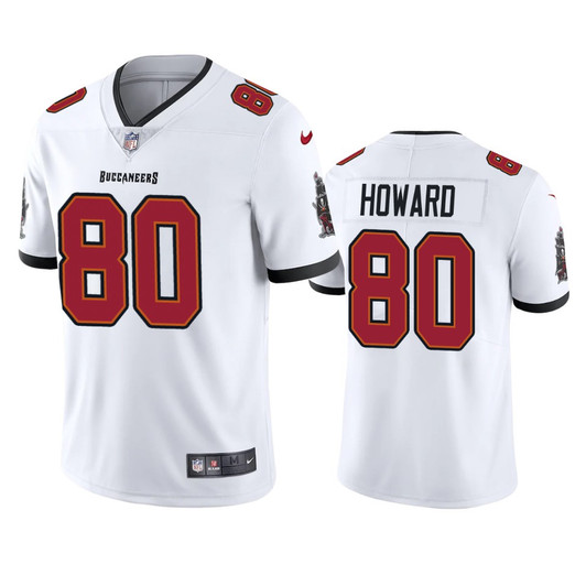 [FULLY STITCHED] Tampa Bay Buccaneers Oj Howard White Limited Football Jersey 