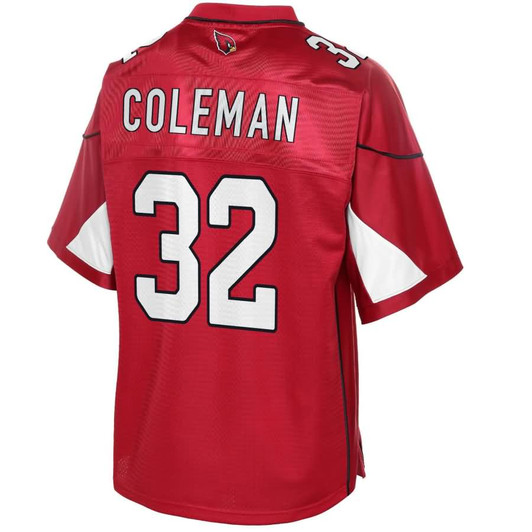 [FULLY STITCHED] Arizona Cardinals Derrick Coleman Cardinal Limited Football Jersey 