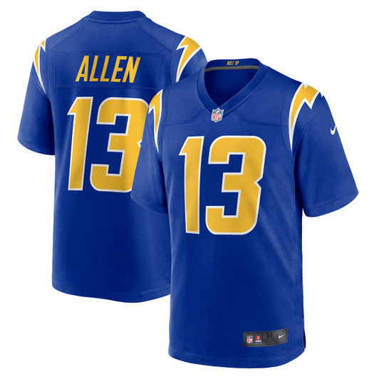 [FULLY STITCHED] Los Angeles Chargers Keenan Allen Royal Style 4 Limited Football Jersey 
