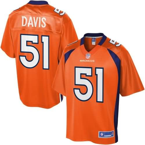 [FULLY STITCHED] Denver Broncos Todd Davis Limited Football Jersey 