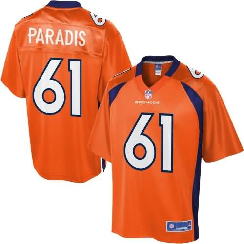 [FULLY STITCHED] Denver Broncos Matt Paradis Style 2 Limited Football Jersey 