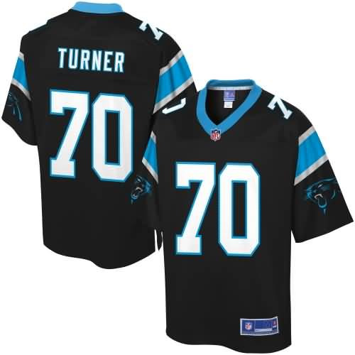 [FULLY STITCHED] Carolina Panthers Trai Turner Limited Football Jersey 